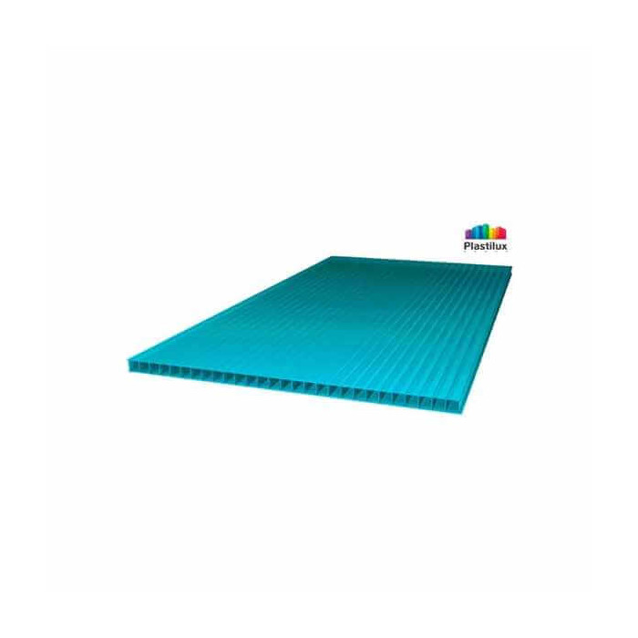 Сотовый поликарбонат 8 мм ULTRAMARIN бирюза 2100х6000 мм